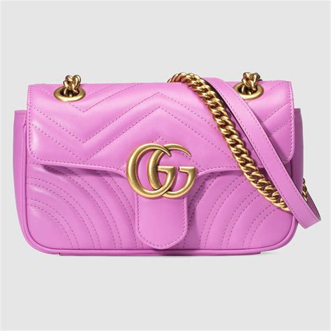 gucci marmont pink small|Gucci pink mini flower pouch.